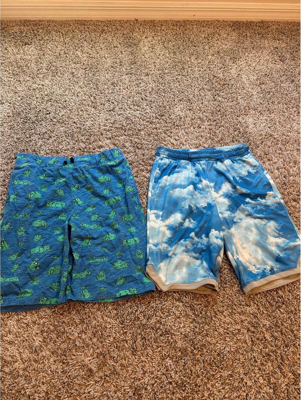 Boys Lot of 2 Shorts GAP Spotted Zebra - Size 18-20 & XXL